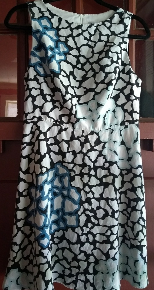 Abstract Floral Annie Griffin Stretch Silk